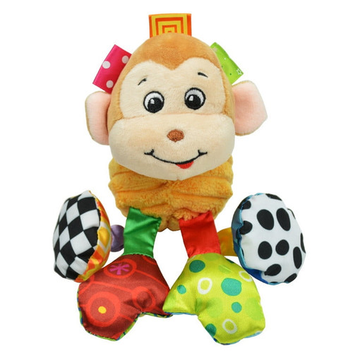 Valseel Baby Plush Puzzle Multifunctional Music Cart Bed Hanging
