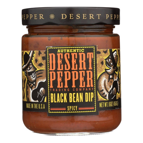 - Spicy Black Bean Dip - Case Of 6 - 16 Oz.