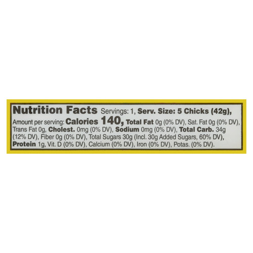 Peeps Marshmallow Yellow Chicks, 5 Oz., 5 Count