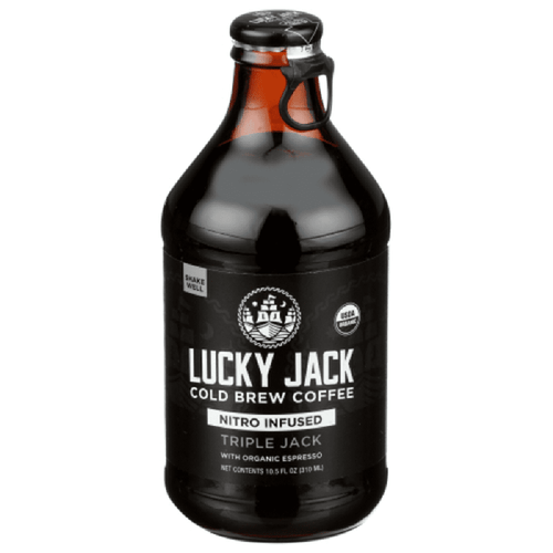 Lucky Jack Nitro Triple Jack Cold Brew, 10.5oz (pack Of 12)