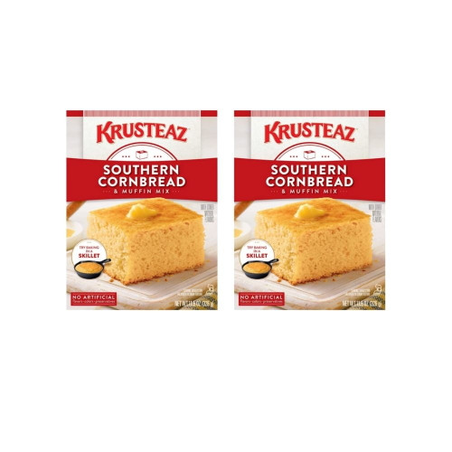 (2-pack) Krusteaz Southern Cornbread And Muffin Mix, 12 Oz
