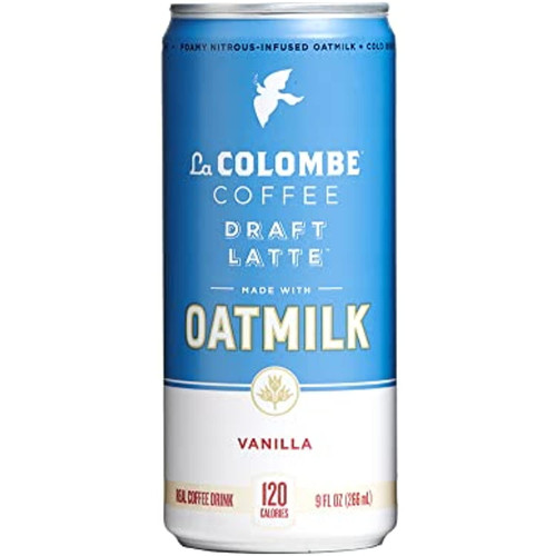 La Colombe Oatmilk Coffee Draft Latte, Vanilla, 9 Fl Oz (pack Of 16)