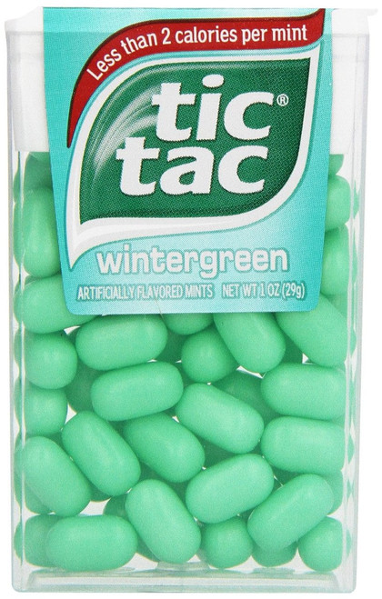 (price/case)tic Tac Wintergreen Candy 1 Ounce - 12 Per Pack - 24 Packs Per Case