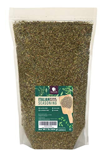 Gourmanity 1 Lb Italian Seasoning Blend, Italian Spices And Seasonings, Spaghetti Seasoning Mix, Gluten Free Italian Seasoning, Italian Seasoning Bulk, Italian Cooking Products, Non-gmo, Kosher