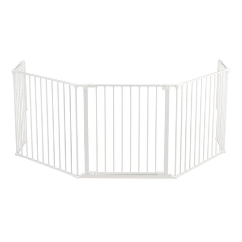 Babydan Flex Xl Hearth Safety Gate 35.4" - 109.5", White