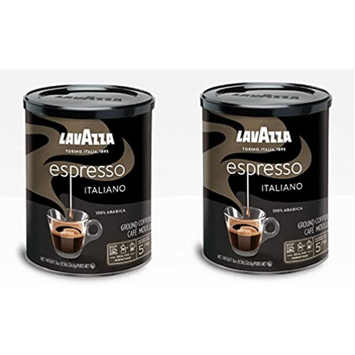 Lavazza Ground Coffee - Caffe Espresso - 8 Oz - 2 Pk