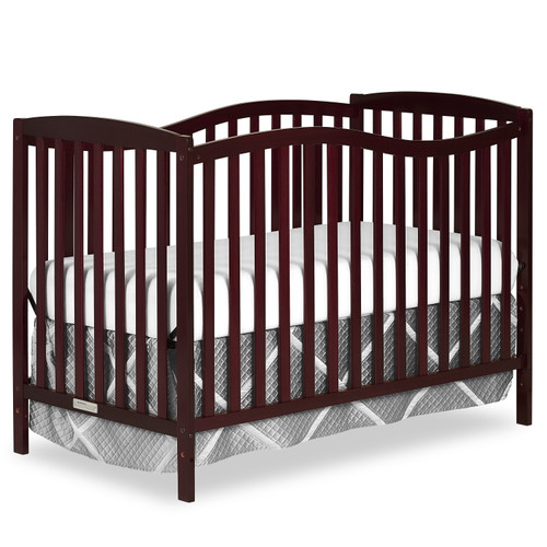 Dream On Me Chelsea 5-in-1 Convertible Crib, Cherry