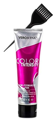 Joico Color Intensity Semi-permanent Creme Hair Color (w/sleek Applicator Tint-brush) Cream Haircolor Dye (pink)