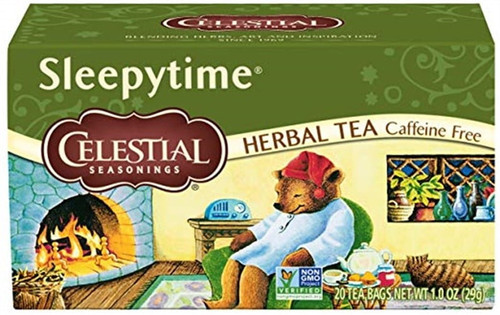 Celestial Seasonings Sleepytime Natural Herbal Tea,  20 Ea (pack Of 6)