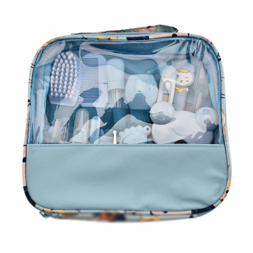 13pcs Baby Grooming Kit Set Infant Baby Grooming Tools Newborn Manicure Set Baby Healthcare Nail Clippers Hairbrush Tool Set(13pcs)