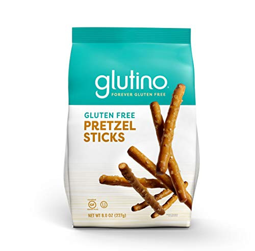Gluten Free By Glutino Pretzel Sticks, Delicious Everyday Snack, Lightly Salted, 8 Ounce