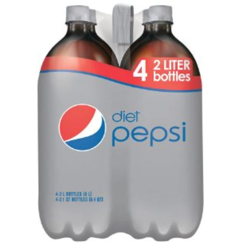 Diet Pepsi (2l Bottles, 4 Pk.) (pack Of 2)