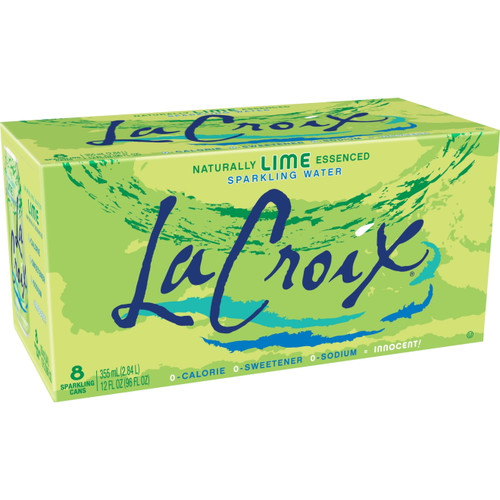 Lacroix Sparkling Water, Lime 8pk/12oz