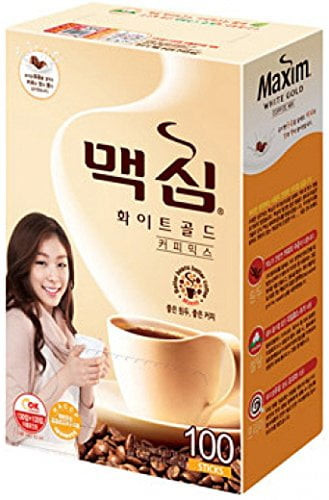 Maxim White Gold Instant Coffee - 100pks