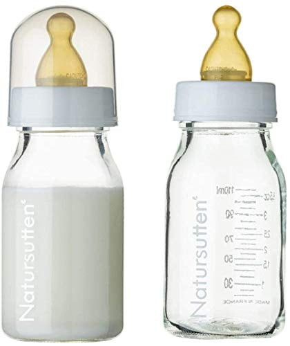 Natursutten Natursutten Glass Baby Bottle, 4 Oz, 2-pack Baby-bottles