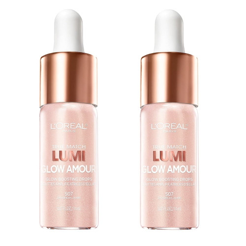 Pack Of 2 L'oreal Paris True Match Lumi Glow Amour Glow Boosting Drops, Daybreak # 507