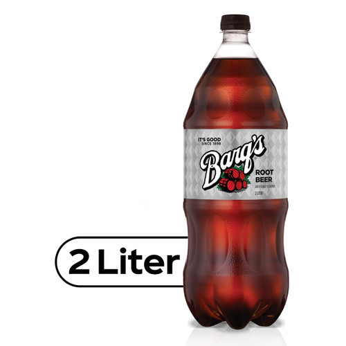 Barq's Root Beer Soda Soft Drink, 2 Liters