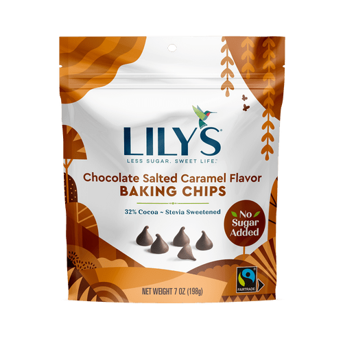Lily's Chocolate Salted Caramel Flavor Baking Chips, 7 Oz