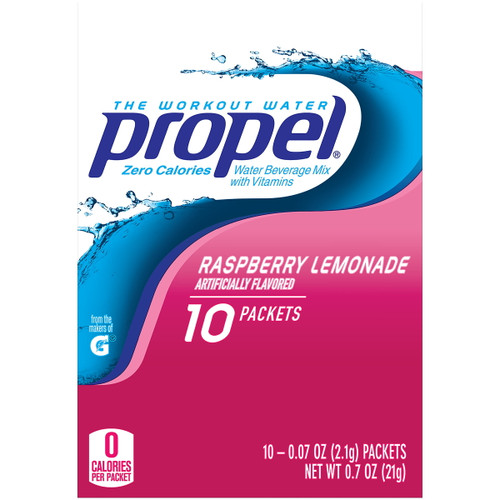 Propel Zero Raspberry Lemonade Drink Mix, 0.07 Oz., 10 Packet