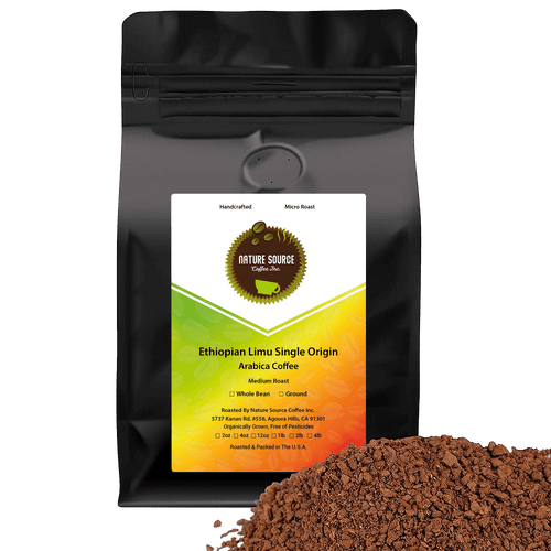 Limu Ethiopia Single Origin | Organic | Whole Bean Coffee | Fresh Roasted