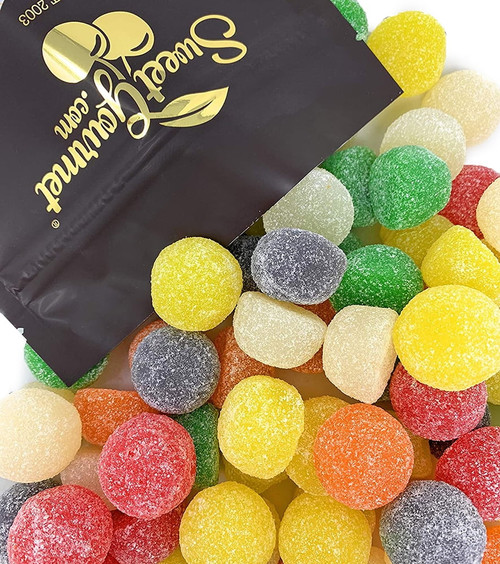 Sweetgourmet Jelly Assorted Giant Gum Drops Bulk Candy | 2 Pounds