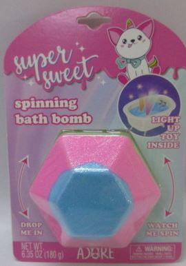 Funky Fizzie Bath Bomb With Squishy-assorted