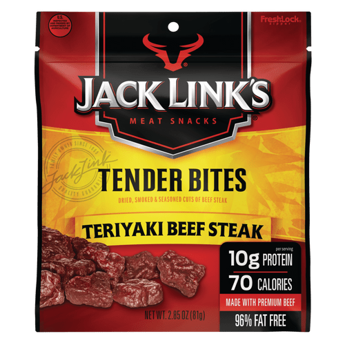 Jack Links Beef Tender Bites, Teriyaki, 2.85 Oz