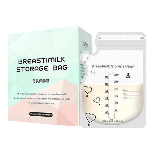 Megawheels Breast Milk Storing Bags|food Grade Breastfeeding Bag|one-use 10 Pcs Breastmilk Storage Bags Breastmilk Bags For Freezer Or Fridge Breastfeeding Essentials