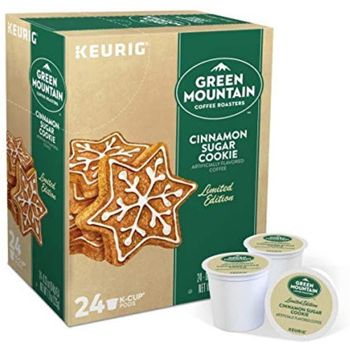Green Mountain Coffee Roasters Cinnamon Sugar Cookie, 24 K-cup Pods