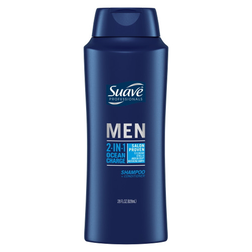Suave 3-in-1 Shampoo, Conditioner, Bodywash, Citrus Rush For Cleansing, And Dandruff Relief For Oily Hair, 28 Oz
