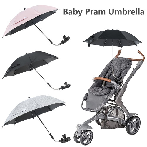 Niyofa Baby Parasol For Stroller, Pram Umbrella Canopy Parasol, Universal Umbrella Sun Shade Maker Canopy For Pushchair Pram Buggy