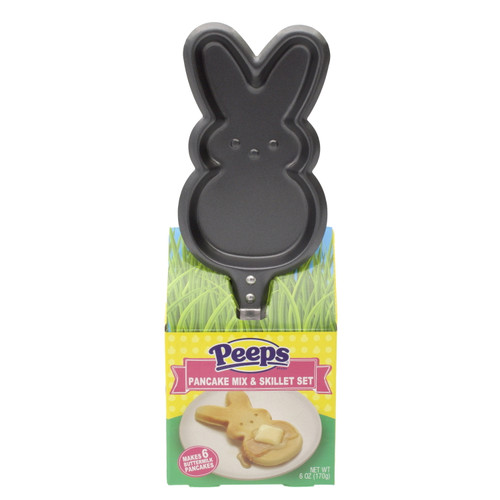 Frankford's Peeps Bunny Pancake Mix & Skillet Set 6 Ounces