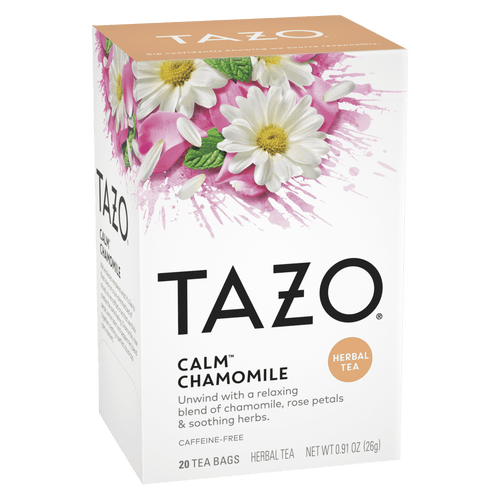 Tazo Calm Black Tea, Decaffeinated, Tea Bags 24 Count Box