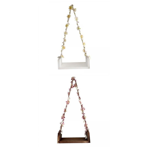 2pieces Wooden Swing Seats Photo Posing Aid For Boys Baby Infants