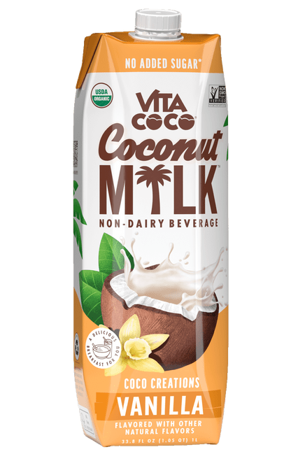 Vita Coco Coconut Milk, Vanilla, 33.8oz