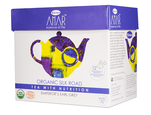 Organic Silk Road, Pyramid Teabags, 12 Ct