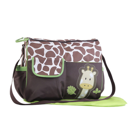 Toteaglile Storage Bag Shoulder Bag For Diaper Change, Waterproof, With Travel Mat