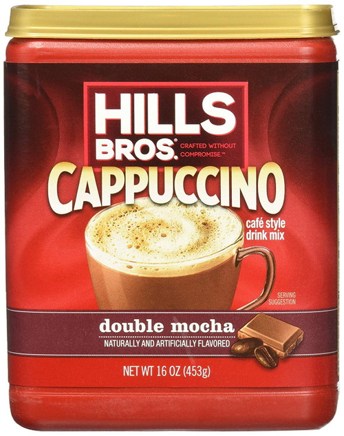 Hills Bros Coffee Cappuccino, Double Mocha, 16 Ounce (pack Of 6)