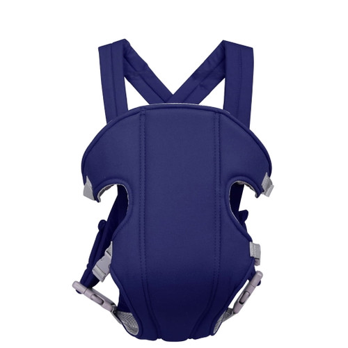 5pcsadjustable Baby Carrier Newborn Infant Swaddle Sling Baby Backpack Wrap Sling 2-16 Months Dark Blue
