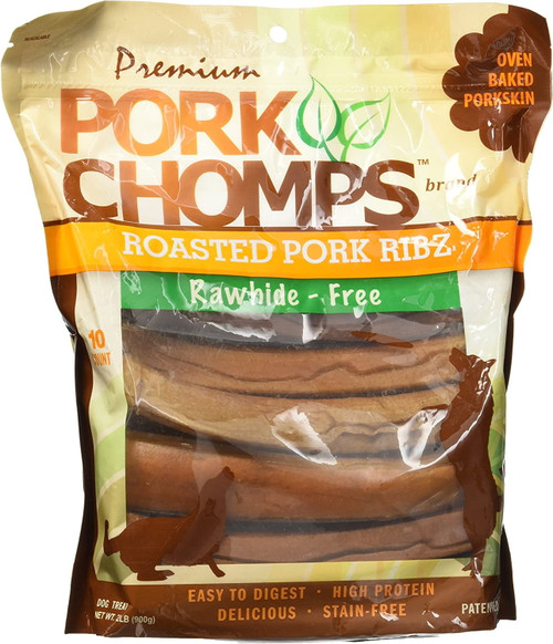 Premium Pork Chomps Roasted Ribz Pork 10ct