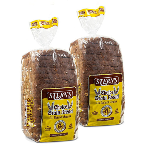 Multigrain Bread-2 Pack-16 Oz Per Loaf | Delicious Sandwich Bread | Whole Grain Bread |kosher Bread| Fresh Bread | Bakery Bread Sliced | Dairy & Nut Free | Stern’s Bakery