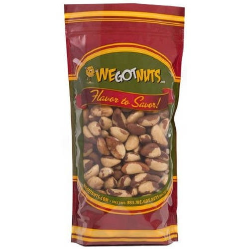 We Got Nuts Raw Shelled Whole Brazil Nuts, 3 Lbs