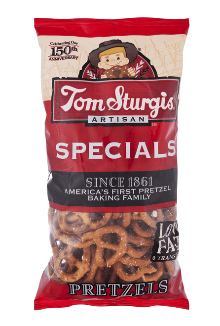 Tom Sturgis Artisan Specials Pretzels 14 Oz. Bag (6 Bags)