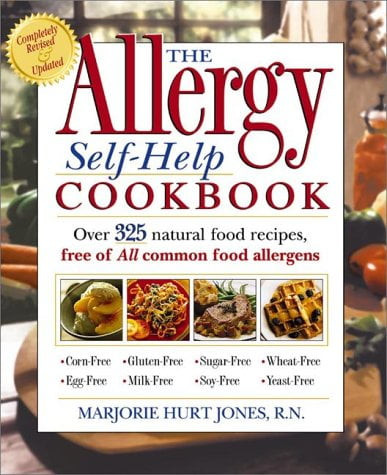 The Allergy Self-help Cookbook: Over 350 Natural Foods Recipes, Free Of All Common Food Allergens: Wheat-free, Milk-free, Egg-free, Corn-free, Sugar-free, Yeast-free, Pre-owned  Paperback  B003gamzxg