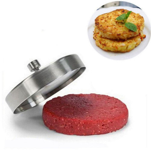 Popvcly Burger Press I Non-stick Hamburger Patty Maker Mold Ring For Beef Veggie Burger Bbq Barbecue Grill Bpa Free Dishwasher Safe