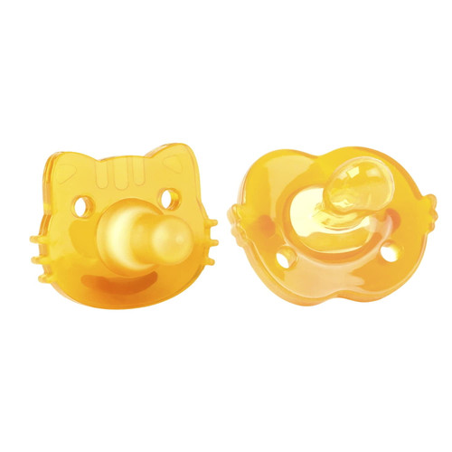 Baby Pacifiers | Bpa-free | Natural Silicone Pacifier | Newborn Pacifiers With Double Air Holes For Added Safety | Set Of 2 Soothers | Universal For 0-3 Years Old
