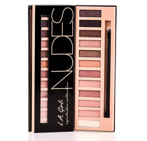L.a. Girls Beauty Brick Eyeshadow Collection Palette, Nudes