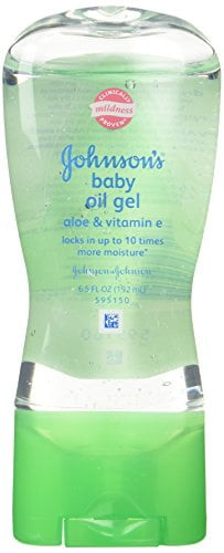 Johnson's Aloe Vera - Vitamin E Baby Oil Gel 6.50oz Each