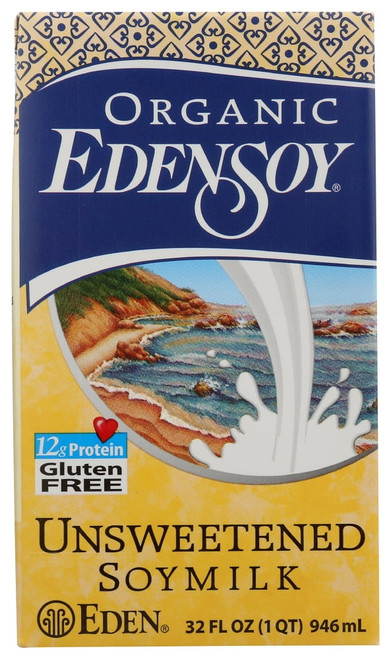 Eden Soymilk Unsweetened Organic, 32-ounces (pack Of 6)