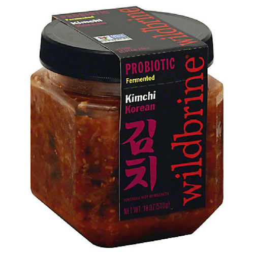 Wildbrine Spicy Korean Kimchi, 18oz (pack Of 6)